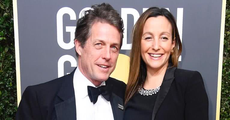 Hugh Grant e Anna Eberstein - Getty Images