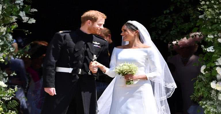 Após se casarem, Príncipe Harry e Meghan Markle fazem aparição pública - Getty Images