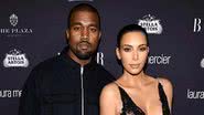 Kanye West e Kim Kardashian - Getty Images