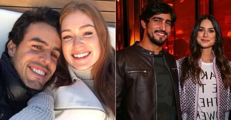 Xandinho Negrão, Marina Ruy Barbosa, Renato Goes e Thaila Ayala - Instagram/Reprodução e AgNews