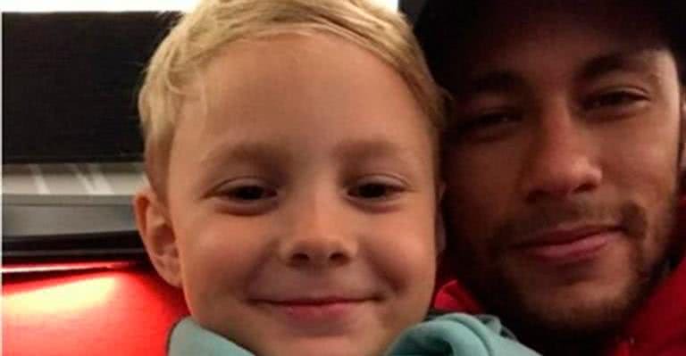 Neymar Jr. e filho - Reprodução Instagram