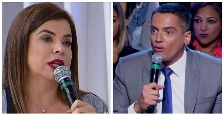 Mara Maravilha e Leo Dias - Reprodução/ SBT