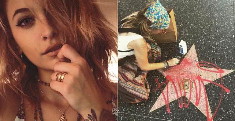 Paris Jackson limpa de estrela de Michael Jackson - Reprodução Instagram