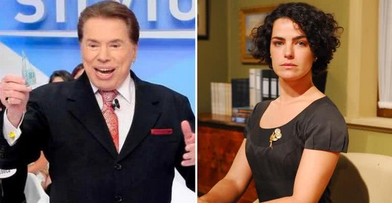 Silvio Santos e Ana Paula Arósio - Reprodução/Instagram/Globo/Márcio de Souza