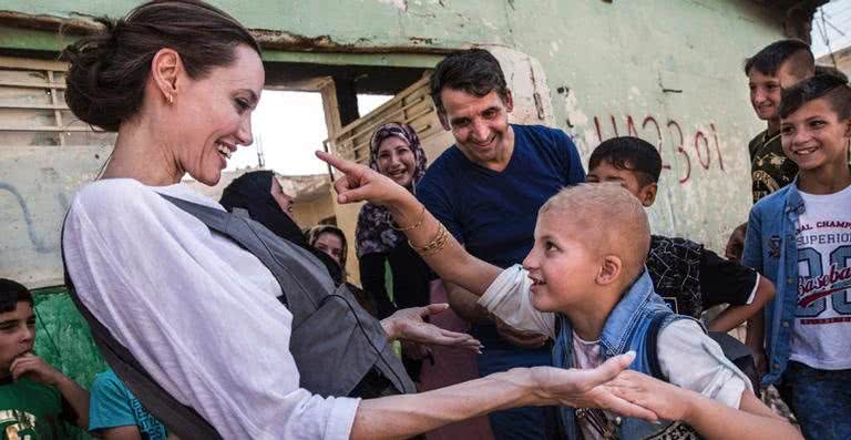 Angelina Jolie no Iraque - Getty Images