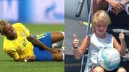 Neymar Jr e Filho - Reprodução/ Instagram/ Getty Images