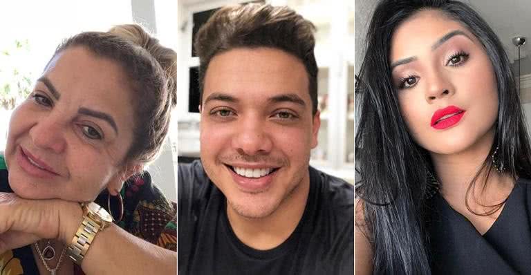 Dona Bill, Wesley Safadão e Mileide Mihaile - Instagram/Reprodução