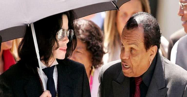 Michael Jackson e Joseph Jackson - Getty Images