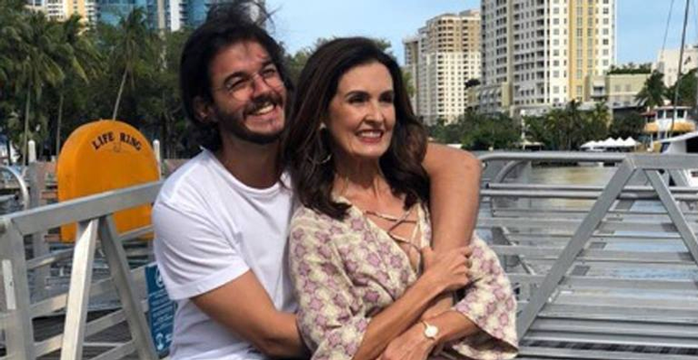 Fátima Bernardes e Túlio Gadêlha - reprodução/instagram