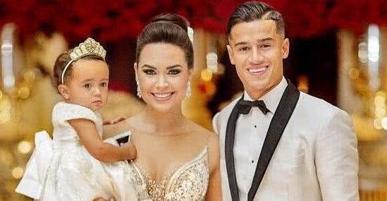 A história de amor de Philippe Coutinho e Aline - Reprodução/ Instagram