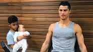 Cristiano Ronaldo e os filhos - Reprodução/Instagram