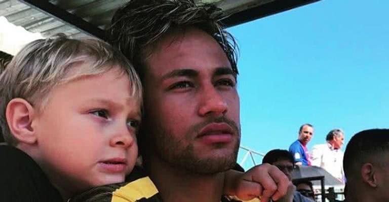 Davi Lucca e Neymar Jr. - Reprodução/Instagram