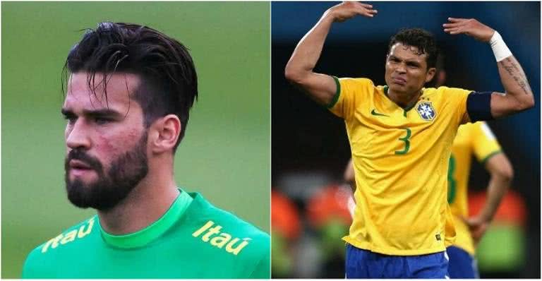 Alisson Becker e Thiago Silva - Getty Images