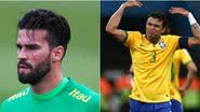 Alisson Becker e Thiago Silva - Getty Images