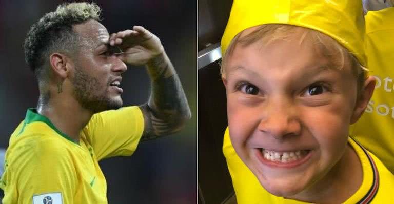 Davi Lucca manda mensagem para Neymar Jr. - Reprodução Instagram