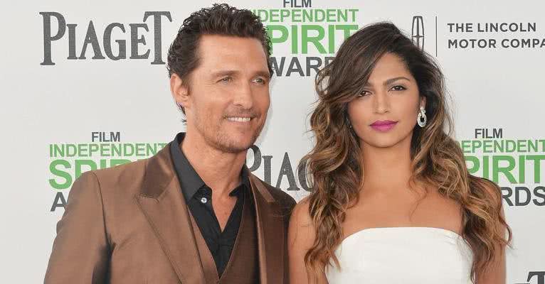 Matthew McConaughey e Camila Alves - Getty Images