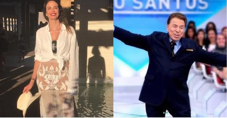 Luciana Gimenez alfineta ex-marido com ajuda de Silvio Santos - Reprodução/Instagram/SBT