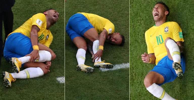 Tombos de Neymar na Copa 2018 - Getty Images