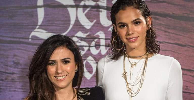 Tatá Werneck e Bruna Marquezine - Globo/João Cotta