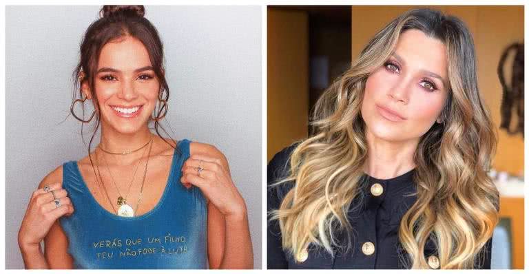 Bruna Marquezine e Flávia Alessandra - Reprodução/Instagram