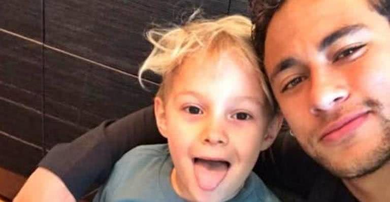 Davi Lucca e Neymar Jr. - Reprodução/Instagram