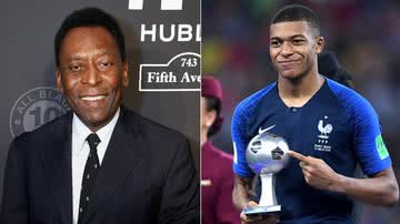 Pelé elogia Mbappe e brinca sobre ‘concorrente’ - Getty Images