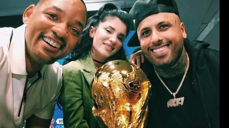 Will Smith, Era e Nicky Jam - Reprodução/ Instagram