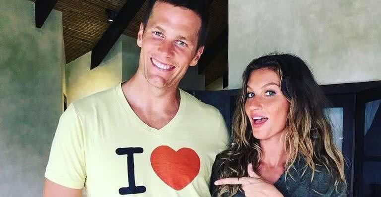 Gisele Bundchen e Tom Brady - Reprodução Instagram