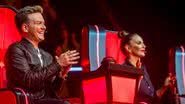 Michel Teló e Ivete Sangalo no The Voice Brasil 2018 - Globo/Raquel Cunha