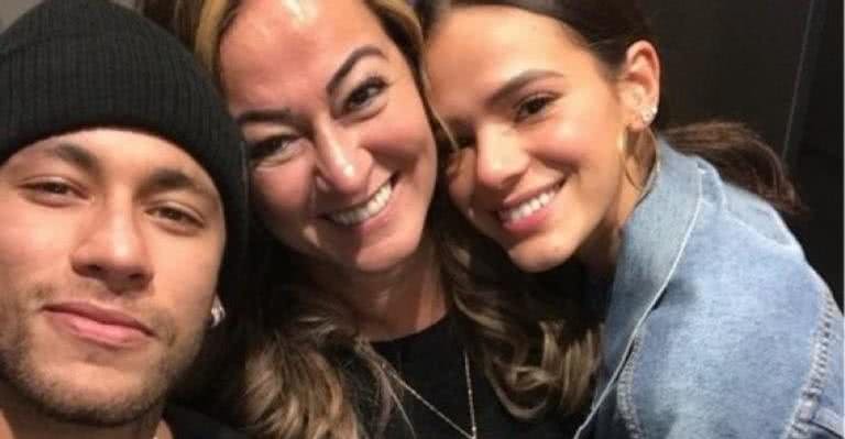 Neymar Jr., Nadine Gonçalves e Bruna Marquezine - Reprodução/Instagram