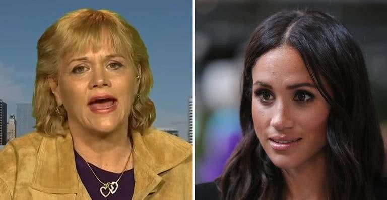 Samantha e Meghan Markle - Reprodução/ITV/Getty Images