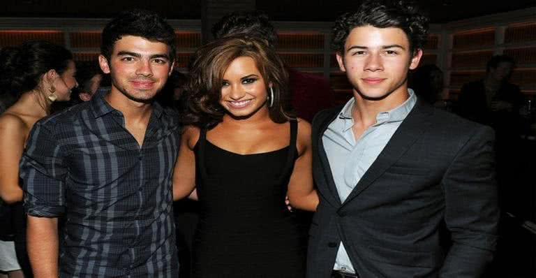 Demi Lovato, Nick Jonas e Joe Jonas - Getty Images