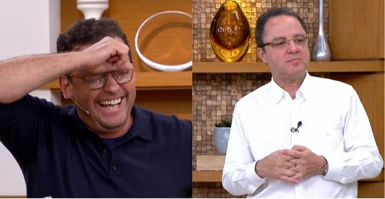 Fernando Rocha e Dr. Roberto Kalil Filho - Reprodução / TV Globo