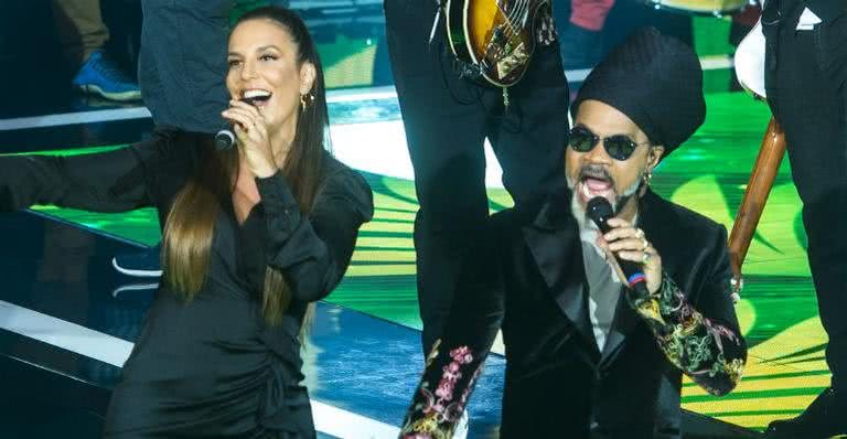 Ivete Sangalo e Carlinhos Brown - Globo/Raquel Cunha