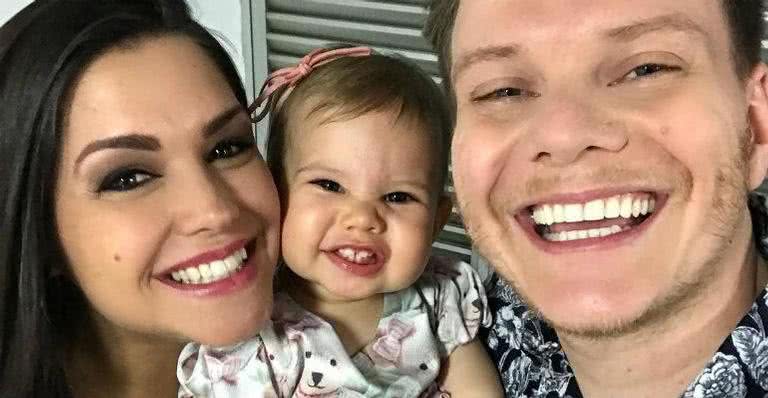 Thais Fersoza, Melinda e Michel Teló - Reprodução Instagram