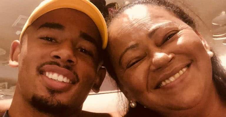 Gabriel Jesus faz emocionante homenagem à mãe - Reprodução Instagram