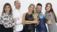 Karina Bacchi e equipe do reality Duelo de Salões - Renato Cipriano/Divulgação