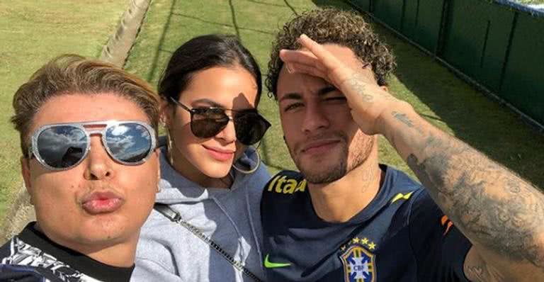 David Brazil, Bruna Marquezine e Neymar Jr. - Reprodução/Instagram