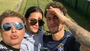 David Brazil, Bruna Marquezine e Neymar Jr. - Reprodução/Instagram