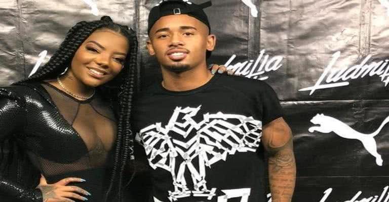 Ludmilla e Gabriel Jesus - Instagram / Reprodução