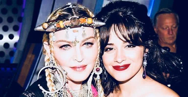 Madonna e Camila Cabello - Reprodução/Instagram