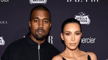 Kanye West e Kim Kardashian - Getty Images