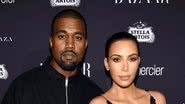 Kanye West e Kim Kardashian - Getty Images