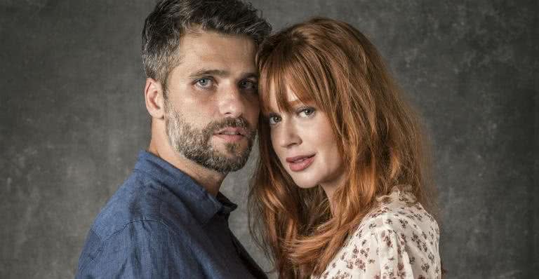 Luz (Marina Ruy Barbosa) e Gabriel (Bruno Gagliasso) - Globo/João Cotta