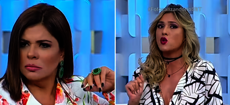 Mara Maravilha e Lívia Andrade - Reprodução/ SBT