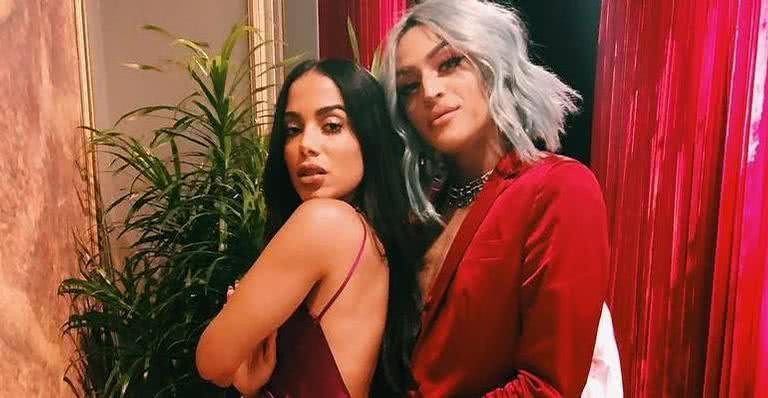 Anitta e Pabllo Vittar - Instagram / Reprodução