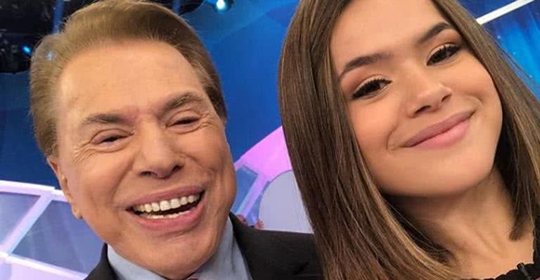 Silvio Santos e Maisa - Reprodução/Instagram