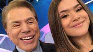 Silvio Santos e Maisa - Reprodução/Instagram