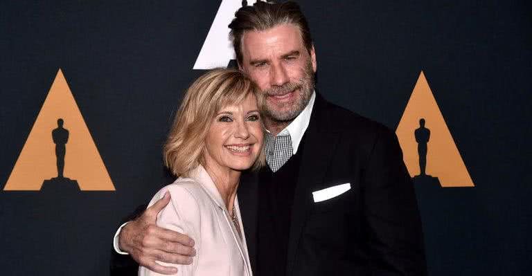 Olivia Newthon-John e John Travolta - Getty