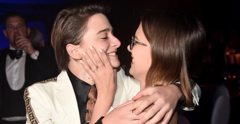 Finn Wolfhard e Millie Bobby Brown - Getty Images